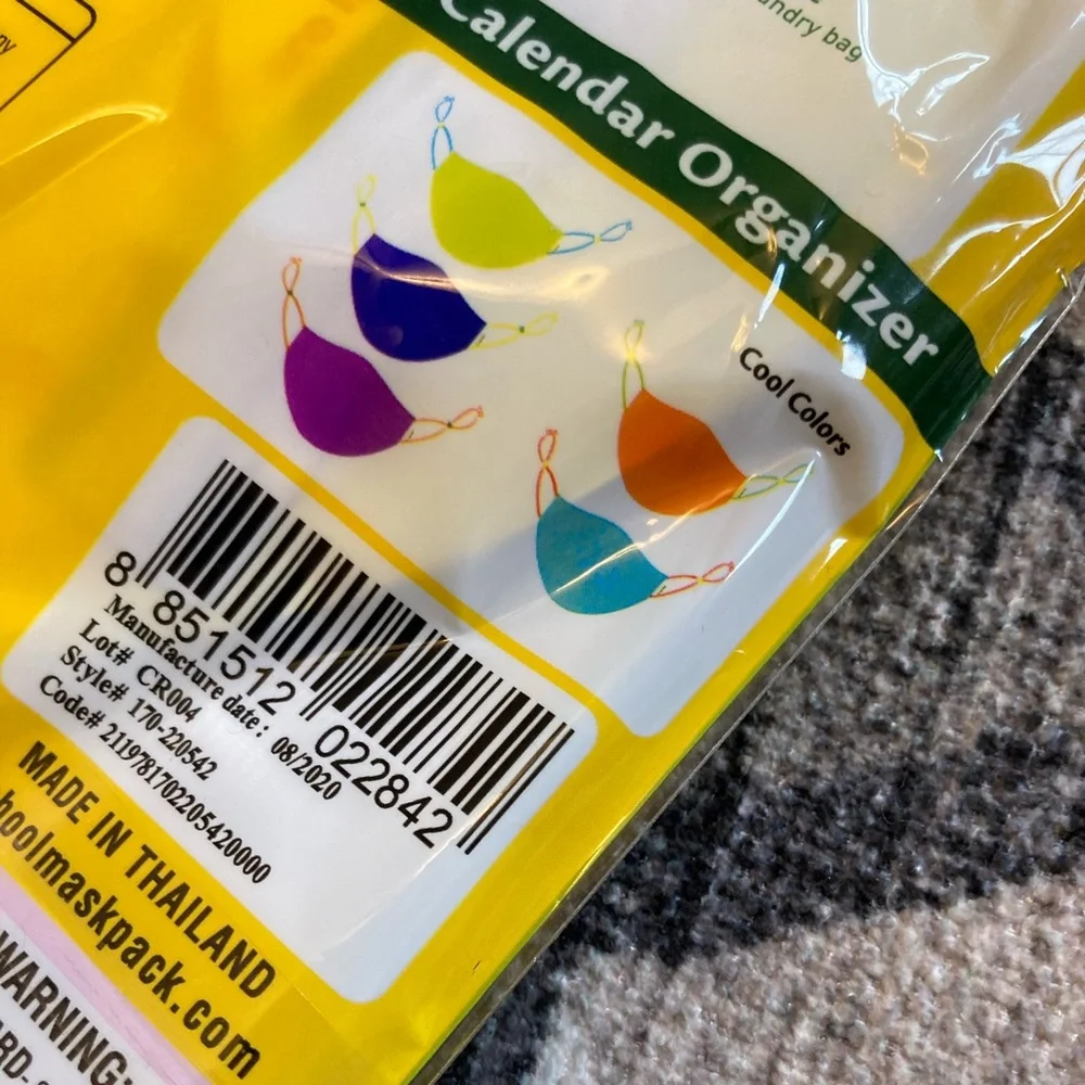 NEW Crayola Kids School Mask Pack (5 pack)